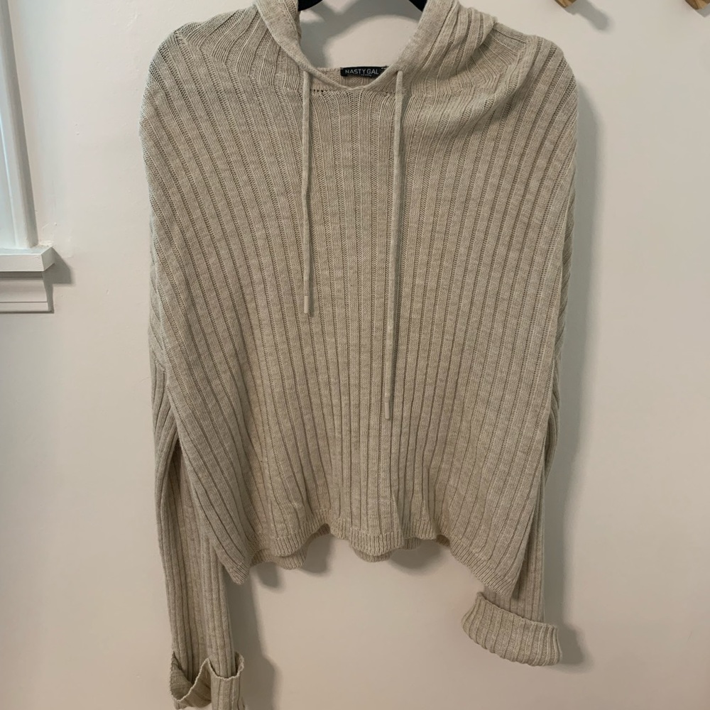 Nasty Gal Cream Sweatshirt
